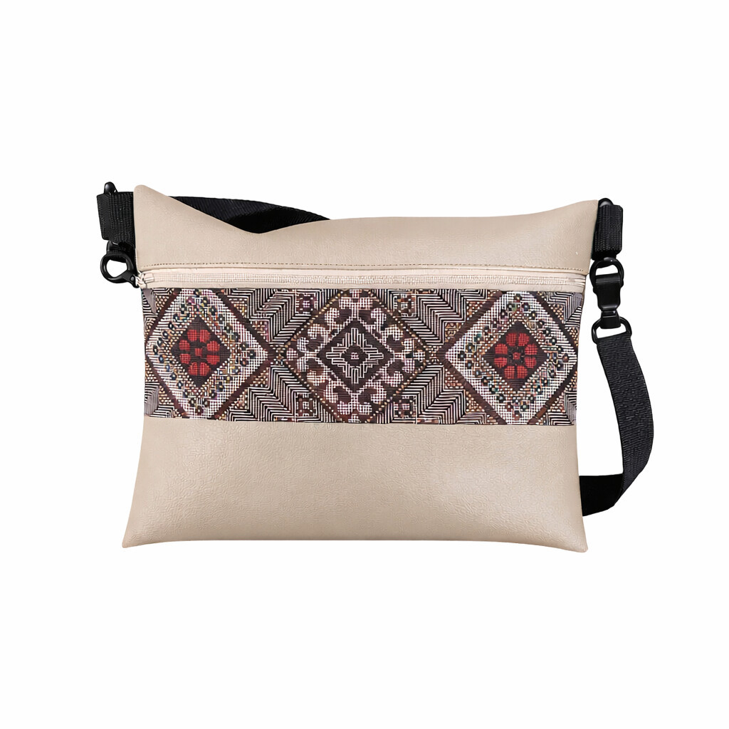 奄美大島紬のボディーバッグ